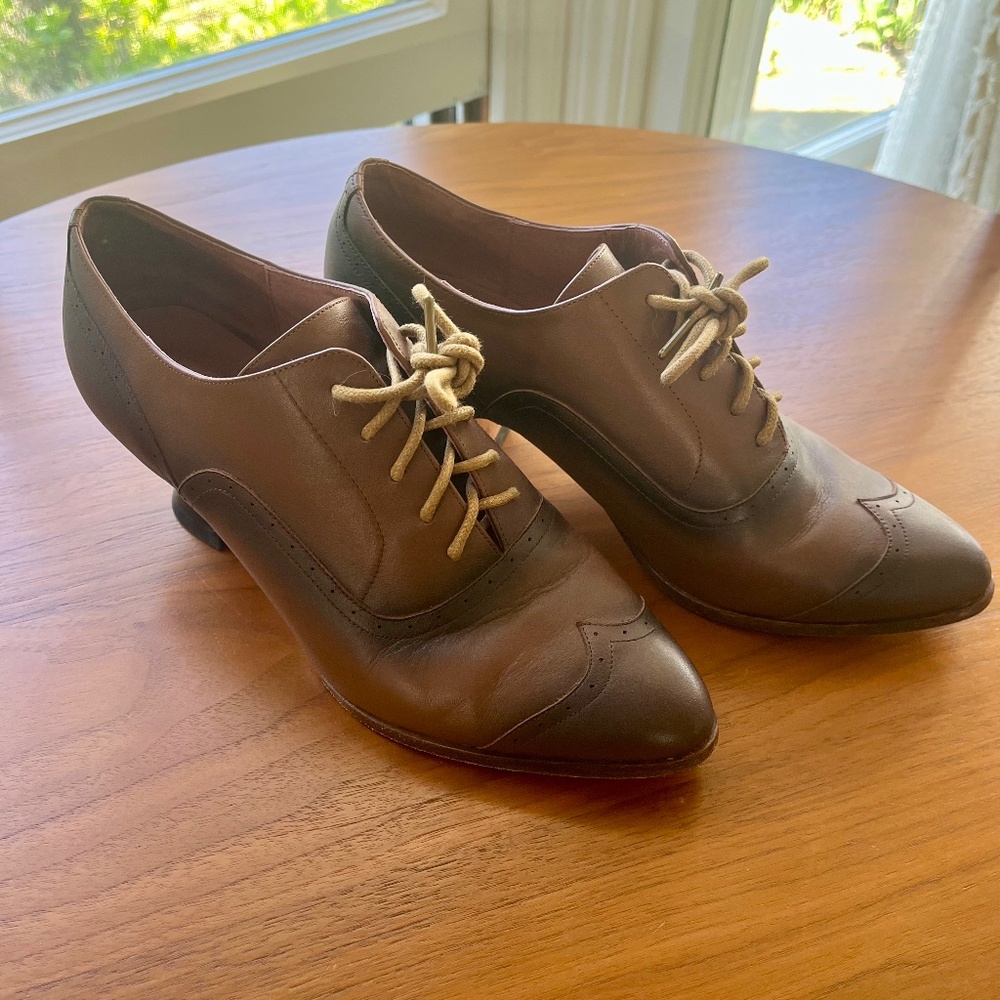 Londoner Edwardian Oxfords (Tan)